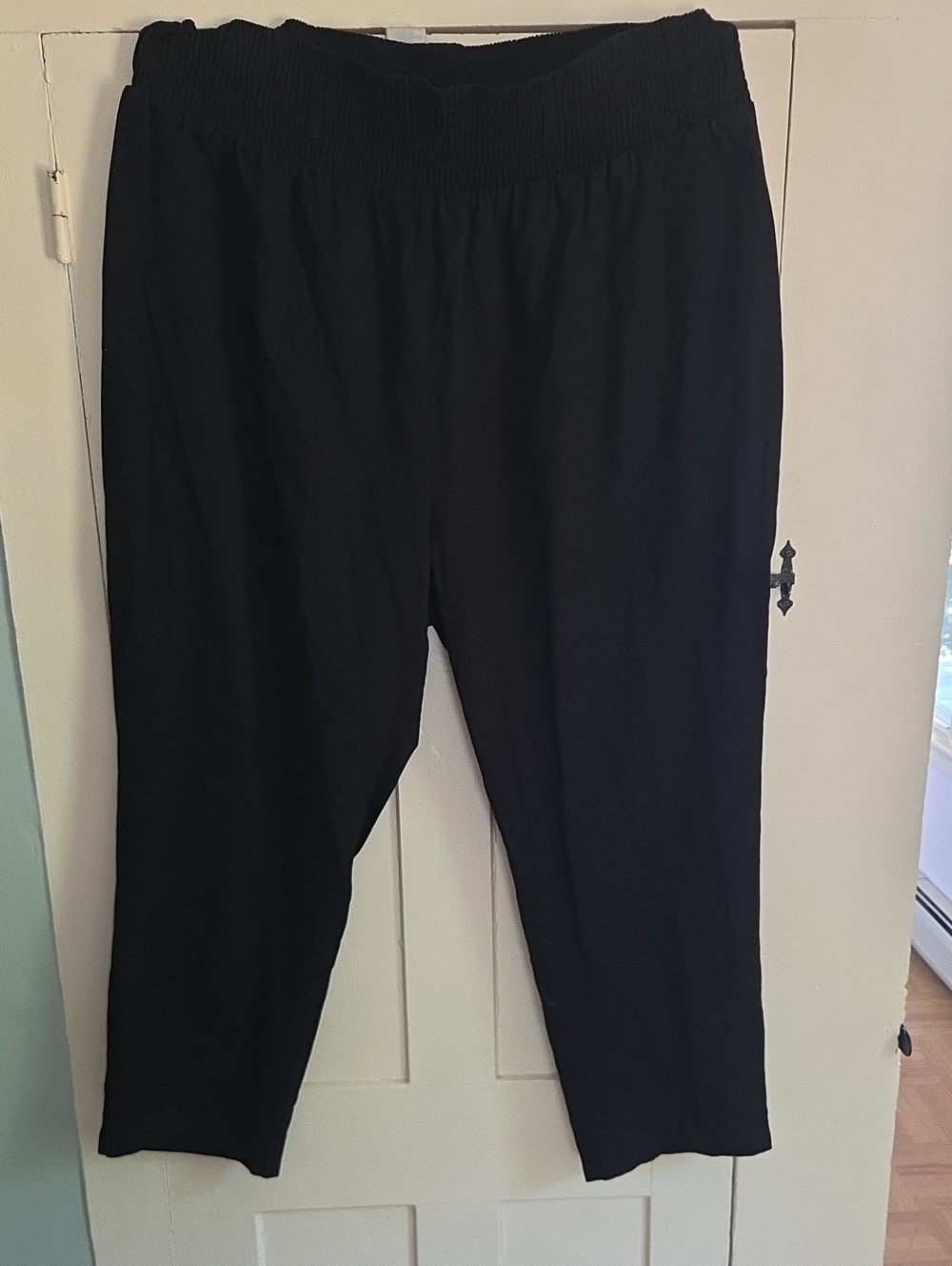 Lucy & Yak - Alexa Trousers Black Organic Cotton - 3XL/R